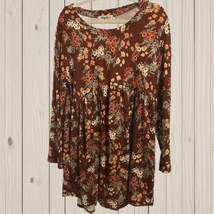 Floral Babydoll Top